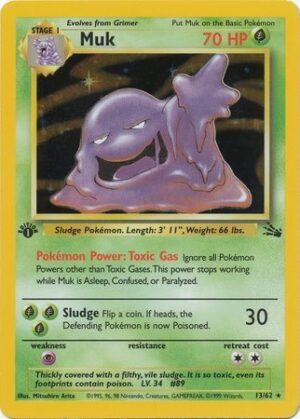 Muk - 13/62 - 1st Edition (Holo)