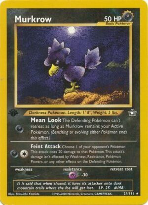 Murkrow - 24/111 - 1st Edition
