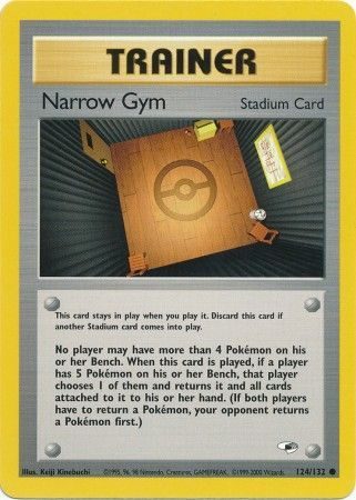 Narrow Gym - 124/132