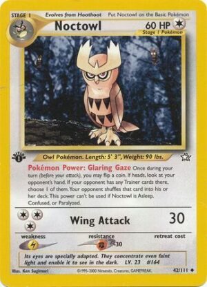 Noctowl - 42/111 - 1st Edition