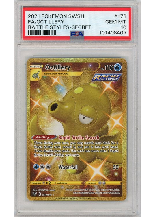 Octillery – 178/163 – PSA 10