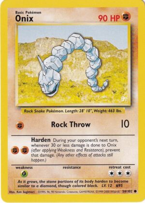 Onix - 56/102 - 4th Print