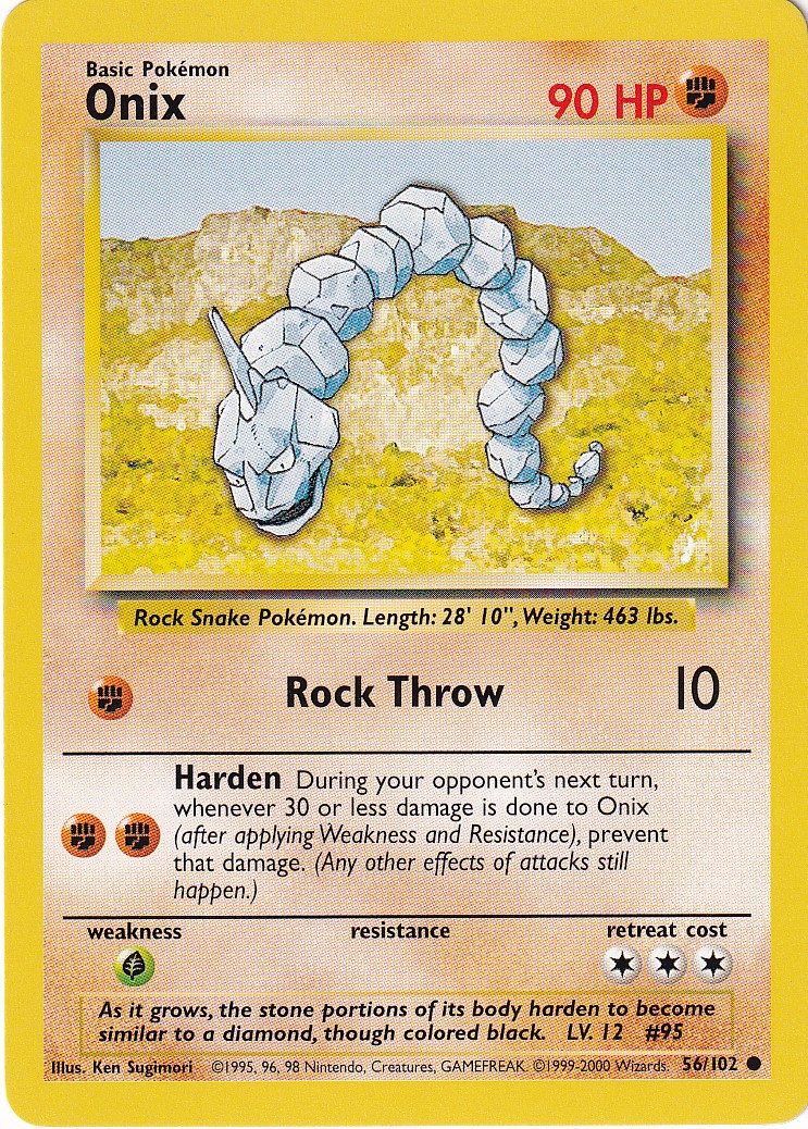 Onix - 56/102 - 4th Print