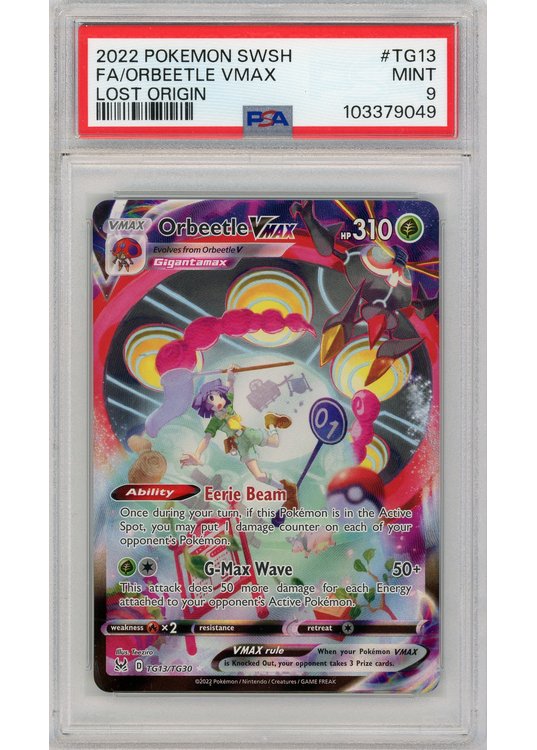 Orbeetle VMAX TG13/TG30 PSA 9