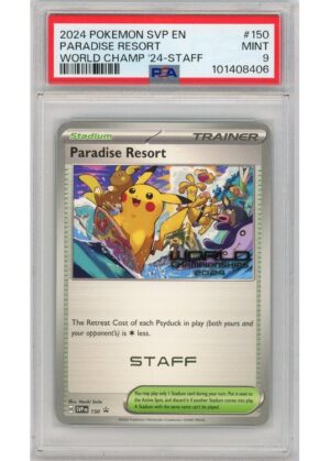Paradise Resort (STAFF) SVP150 PSA 9