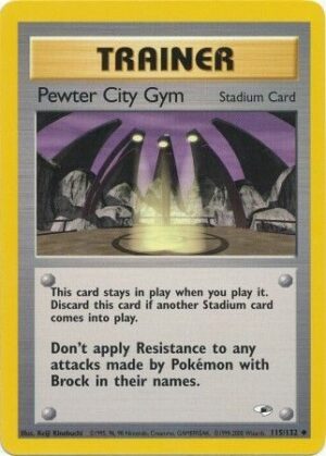 Pewter City Gym - 115/132