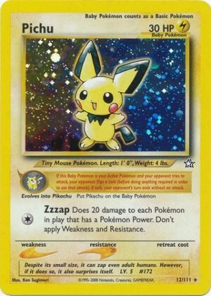 Pichu - 12/111 (Holo)