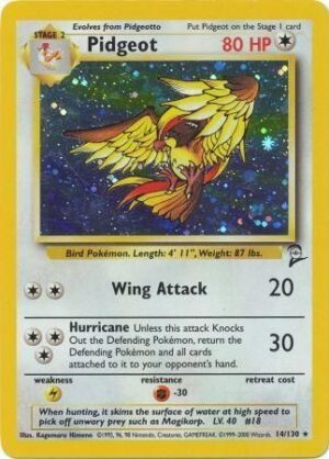 Pidgeot - 14/130 (Holo)