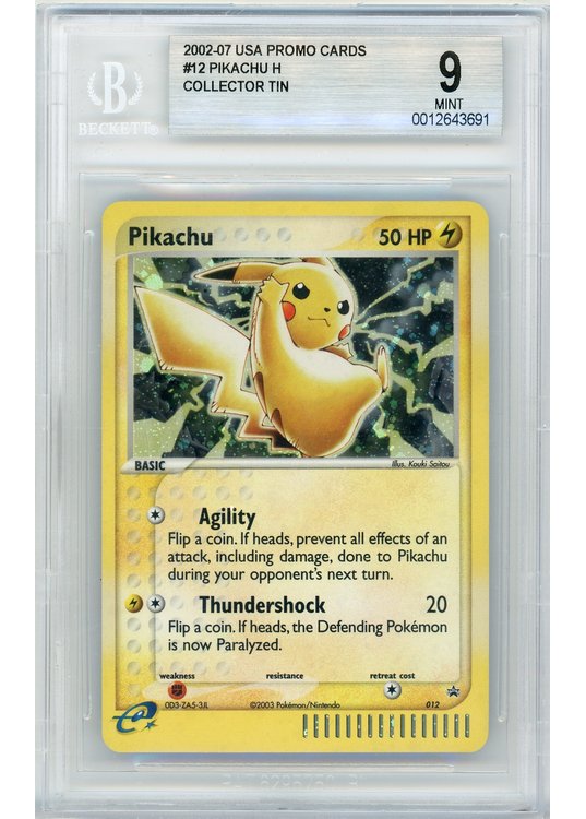 Pikachu 012 BGS 9