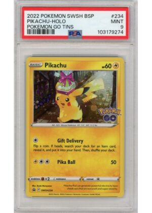 Pikachu SWSH234 PSA 9