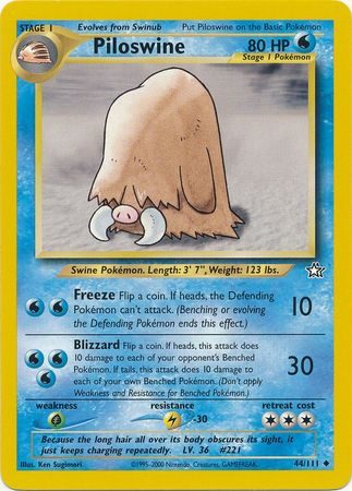 Piloswine - 44/111