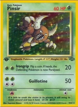 Pinsir - 9/64 - 1st Edition (Holo)