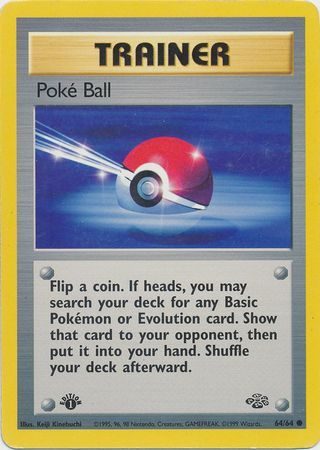 Poké Ball - 64/64 - 1st Edition