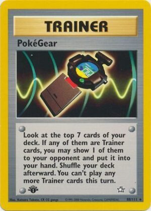 PokéGear - 88/111 - 1st Edition