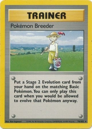 Pokémon Breeder – 76/102