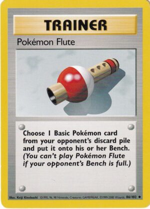 Pokémon Flute - 86/102 - 4th Print