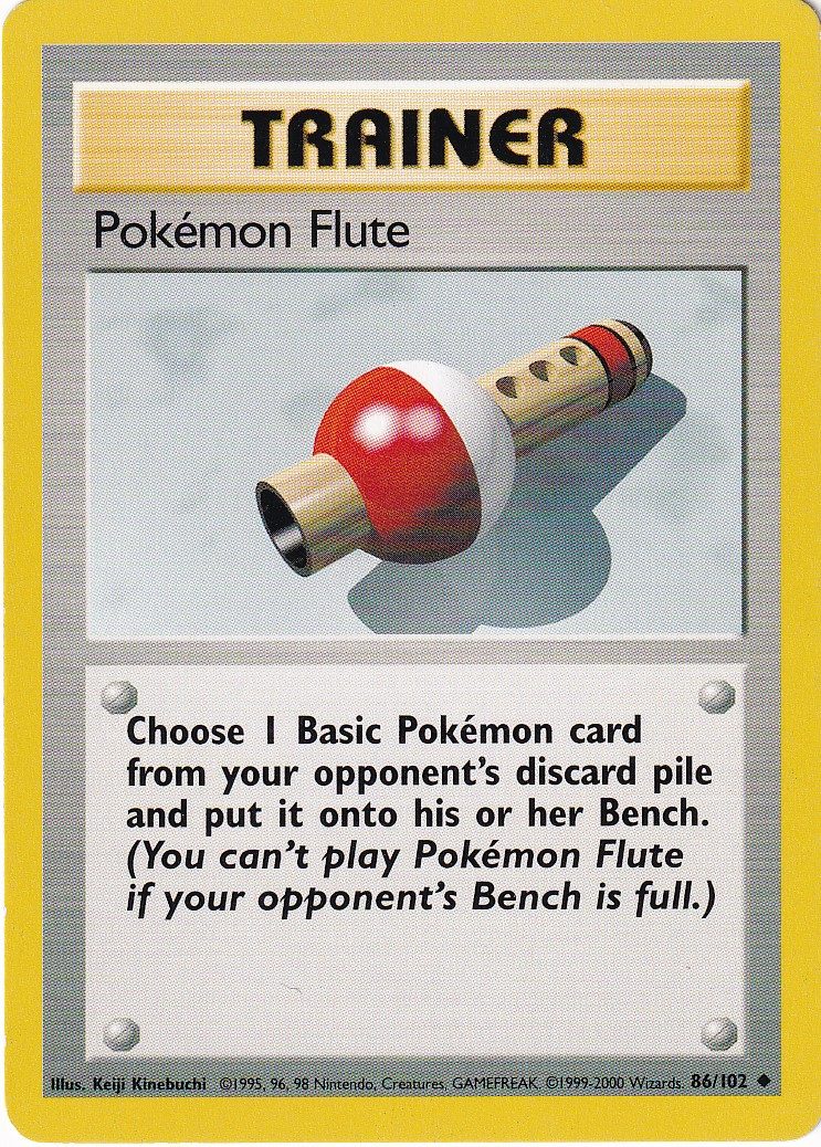 Pokémon Flute - 86/102 - 4th Print