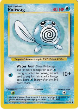 Poliwag - 59/102 - 4th Print