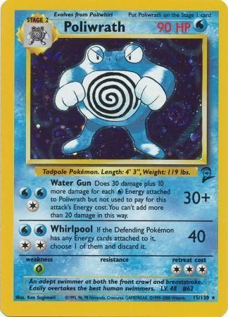 Poliwrath - 15/130 (Holo)