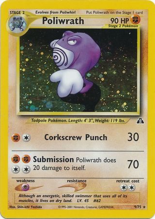 Poliwrath - 9/75 (Holo)