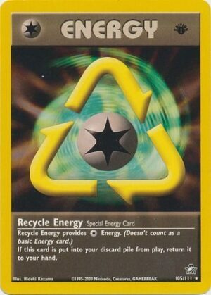 Recycle Energy - 105/111 - 1st Edition