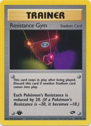 Resistance Gym - 109/132 - 1st Edition