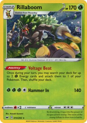 Rillaboom - 014/202 - Cosmos Holo