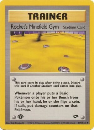Rocket's Minefield Gym - 119/132 - 1st Edition