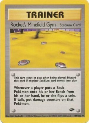 Rocket's Minefield Gym - 119/132