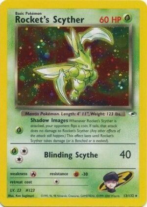 Rocket's Scyther - 13/132 (Holo)