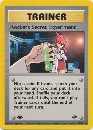Rocket's Secret Experiment - 120/132 - 1st Edition