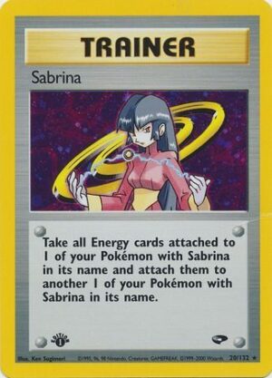 Sabrina - 20/132 - 1st Edition (Holo)