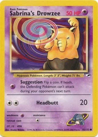 Sabrina's Drowzee - 92/132