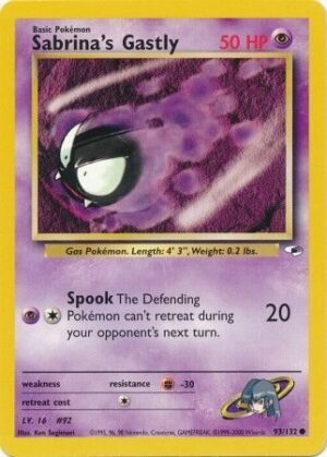 Sabrina's Gastly - 93/132