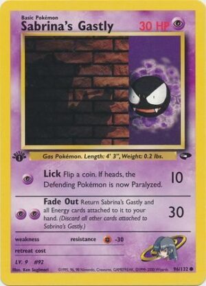 Sabrina's Gastly - 96/132 - 1st Edition