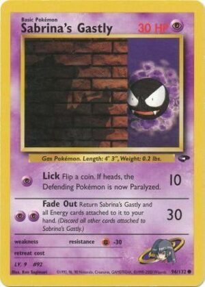 Sabrina's Gastly - 96/132