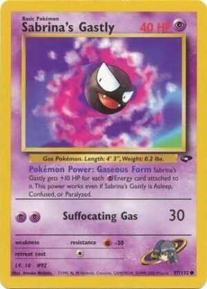 Sabrina's Gastly - 97/132