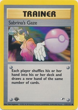 Sabrina's Gaze - 125/132 - 1st Edition