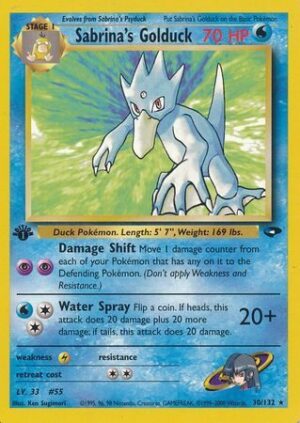 Sabrina's Golduck - 30/132 - 1st Edition