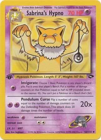 Sabrina's Hypno - 56/132 - 1st Edition