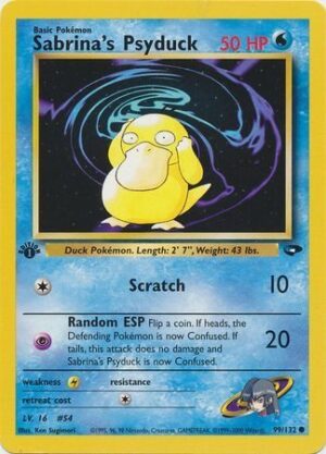Sabrina's Psyduck - 99/132 - 1st Edition