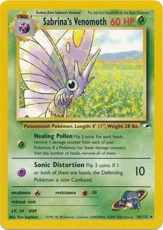 Sabrina's Venomoth - 34/132