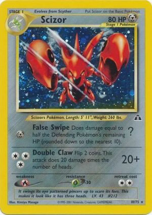 Scizor - 10/75 (Holo)