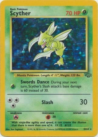 Scyther - 10/64 (Holo)