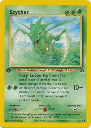Scyther - 46/75 - 1st Edition