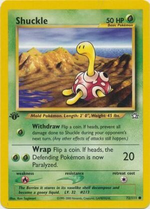 Shuckle - 72/111 - 1st Edition