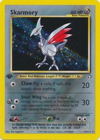 Skarmory - 13/111 - 1st Edition (Holo)