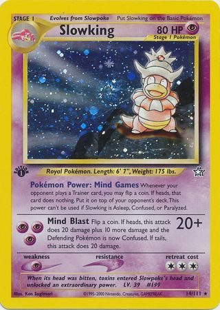 Slowking - 14/111 - 1st Edition (Holo)