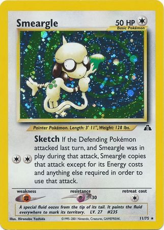 Smeargle - 11/75 (Holo)