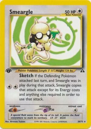 Smeargle - 30/75 - 1st Edition